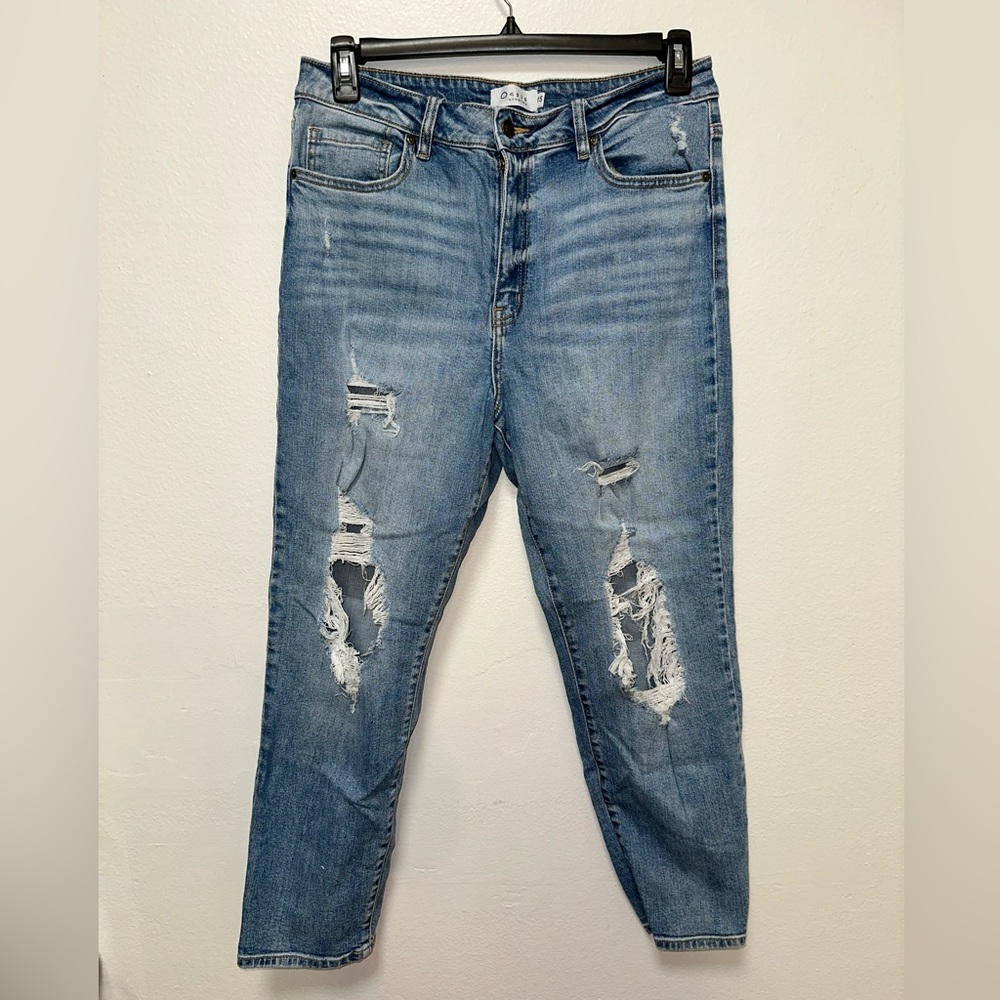 Oasis Light Blue Boyfriend Jeans #A4